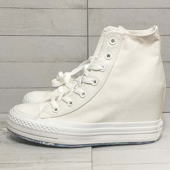 CONVERSE Chuck Taylor All Star Platform Wedge Heel Sneakers - Picture 3 of 13